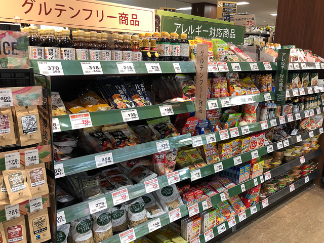 Gluten and allergen free products